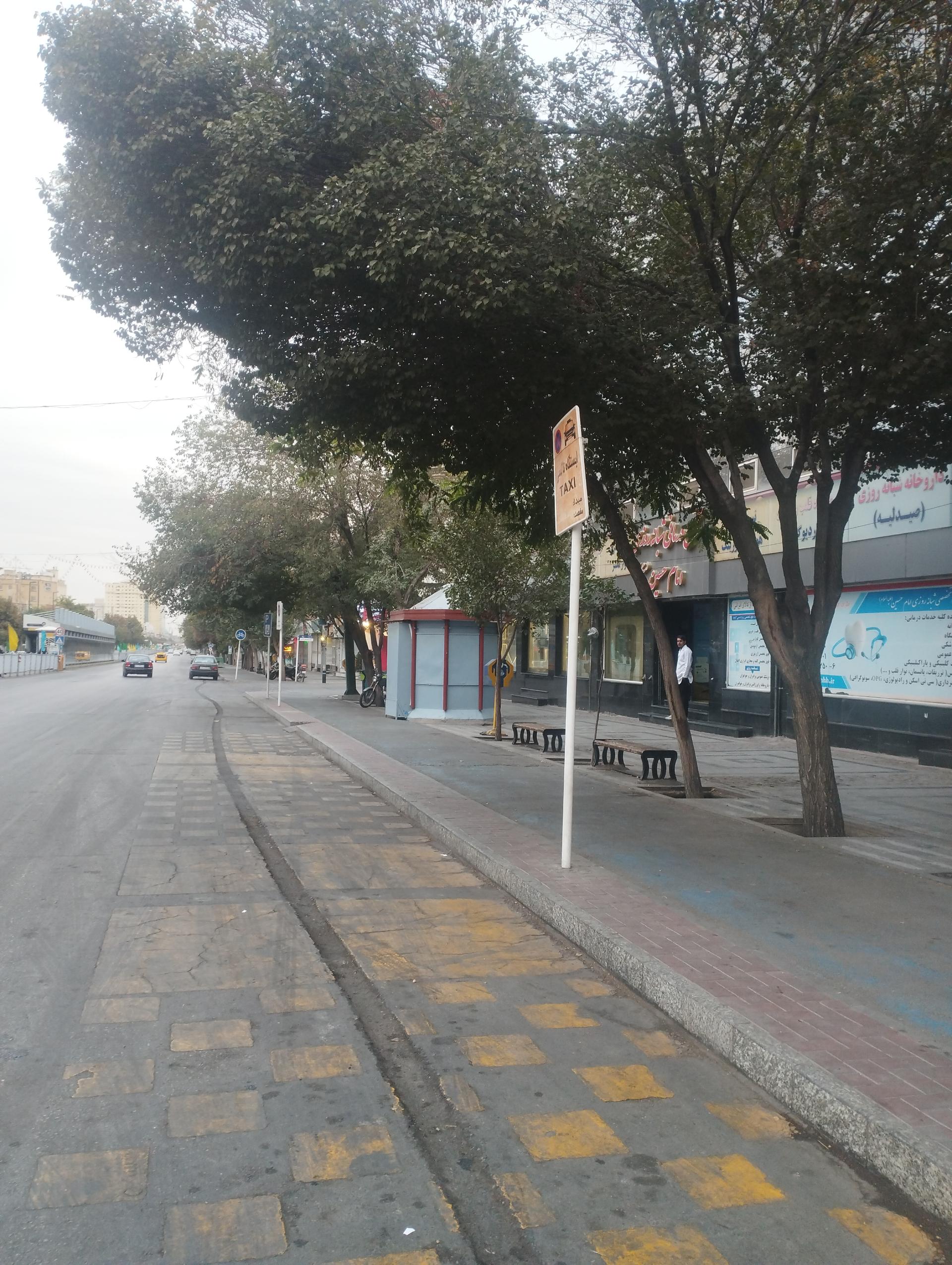 عکس ایستگاه تاکسی
