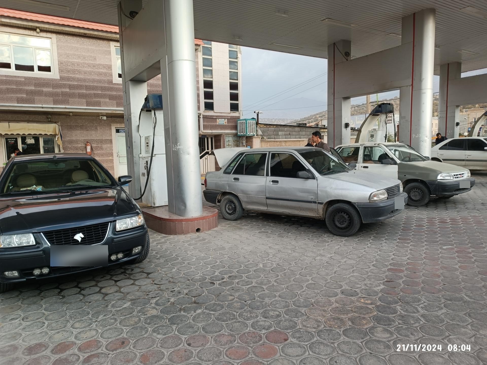 عکس جایگاه گاز پارسیان