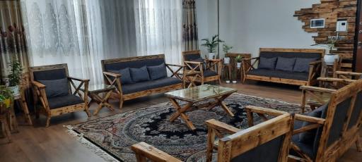 عکس تولیدی کلبه روستیک