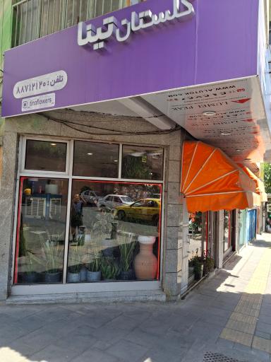 عکس گل فروشی تینا