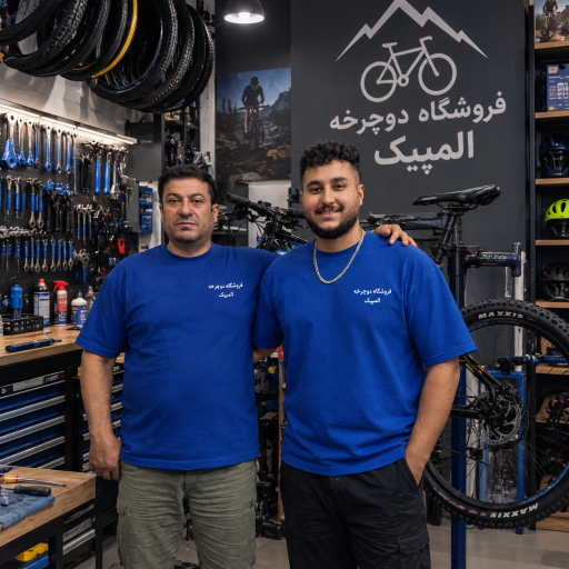 عکس فروشگاه و تعمیر دوچرخه المپیک