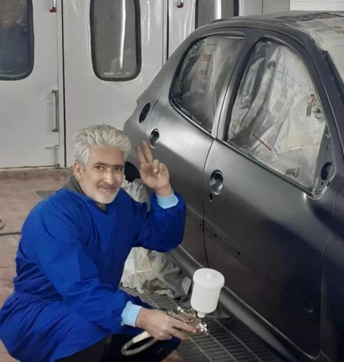 عکس گاراژ و کوره رنگ آمیزی آرش فرهادی