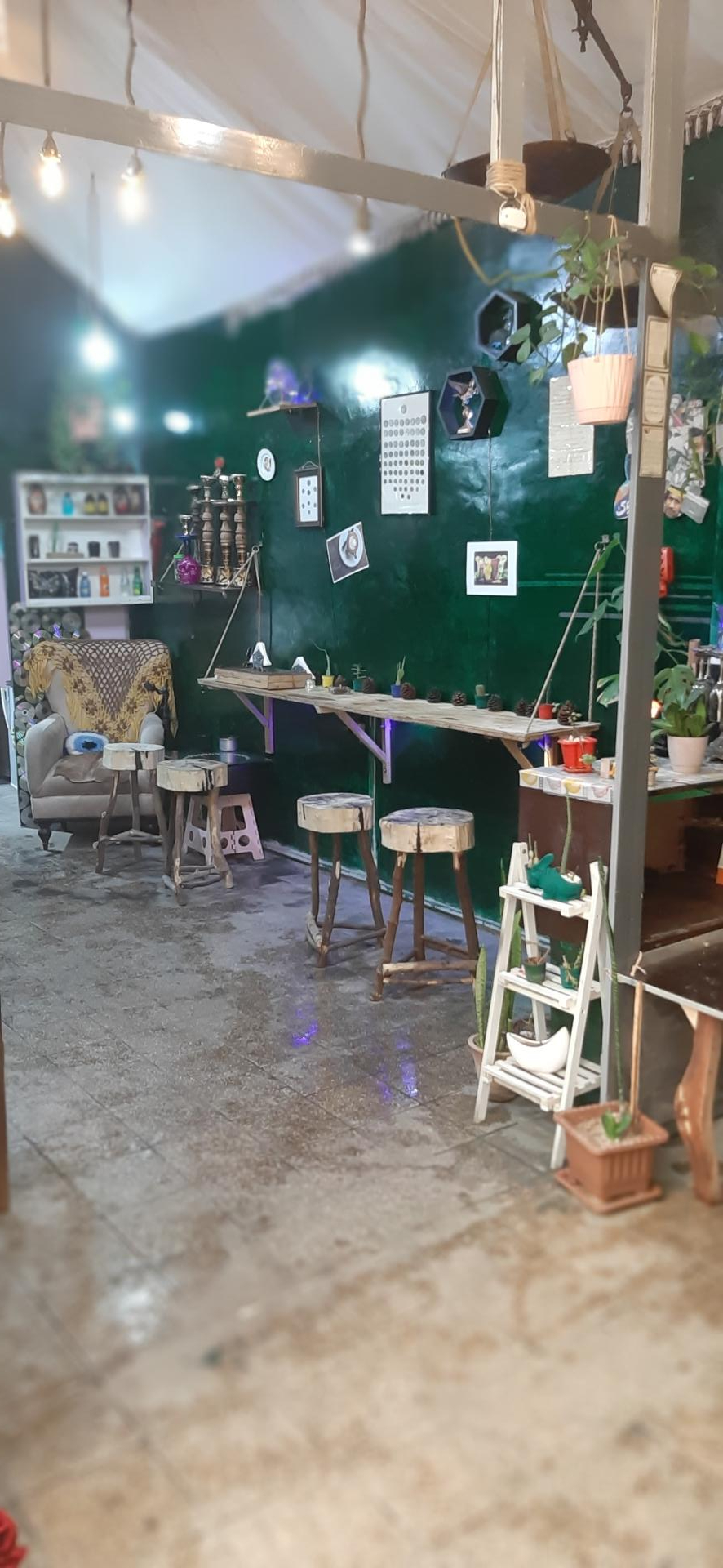 عکس کافه سبز