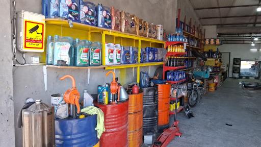 عکس تعویض روغن افلاک