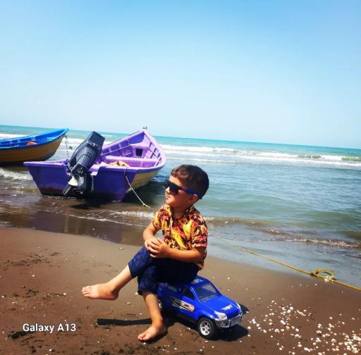 عکس تفرجگاه ساحلی نمک آبرود