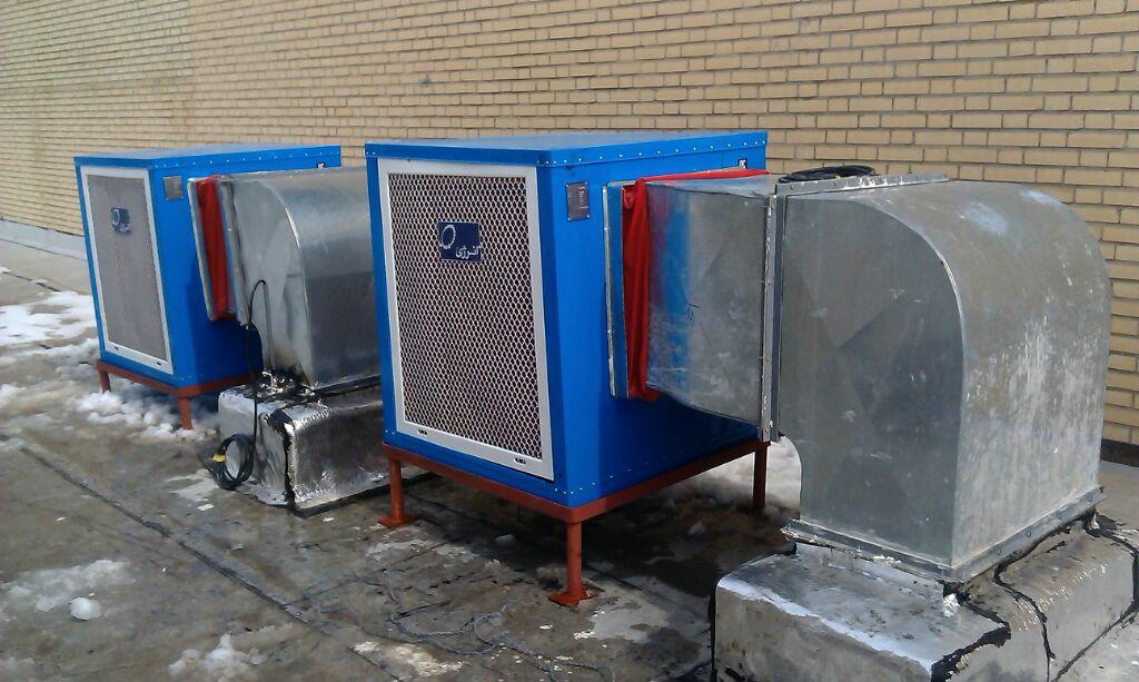 عکس کانالسازی کولر ابی