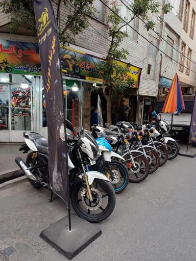 عکس فروشگاه موتورسیکلت مهرشاد