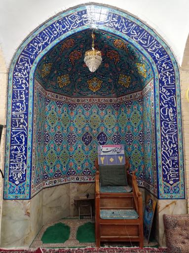 عکس مسجد امیر المومنین شهرستان زارچ یزد 