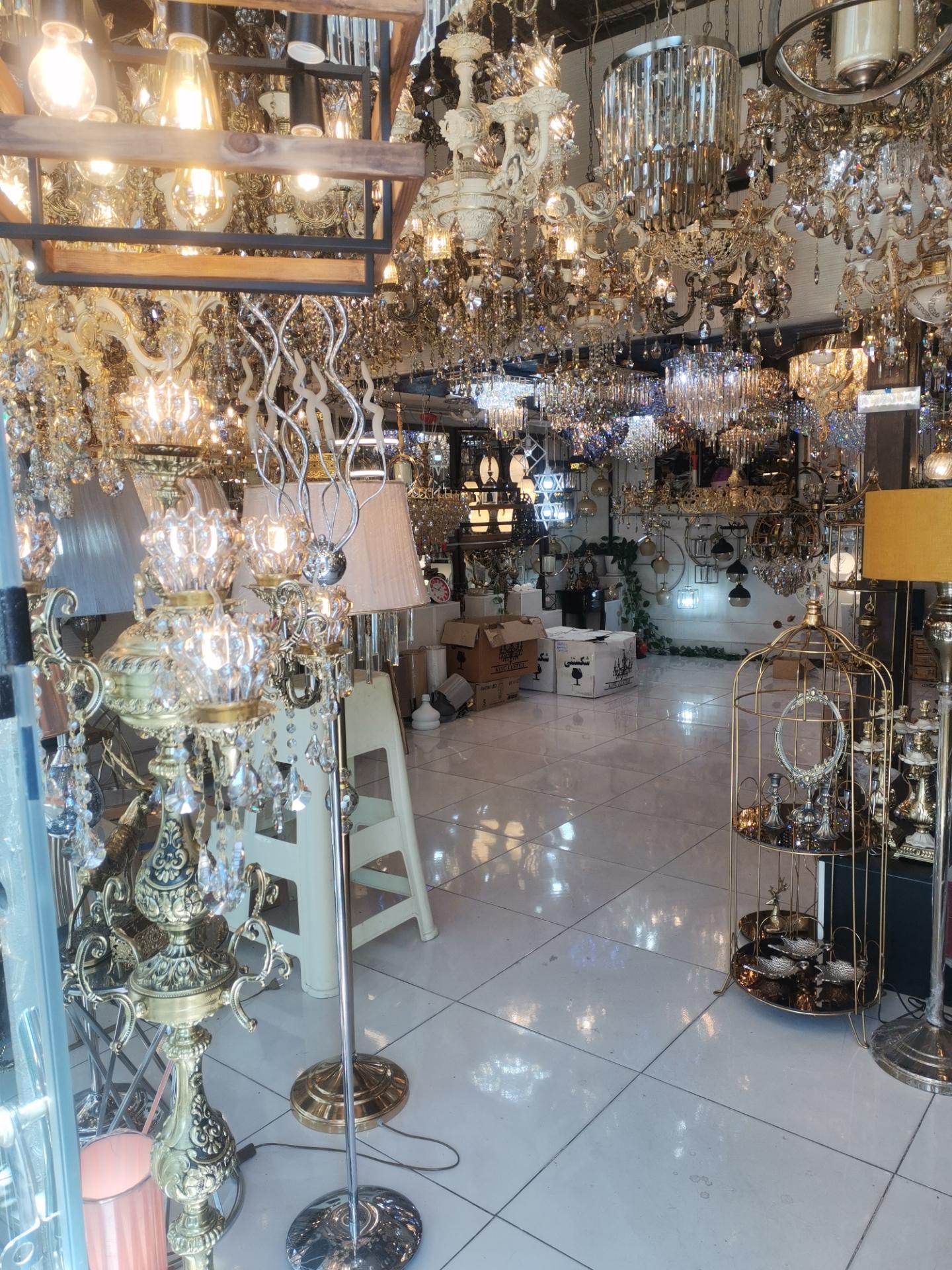 عکس گالری لوستر روشنا