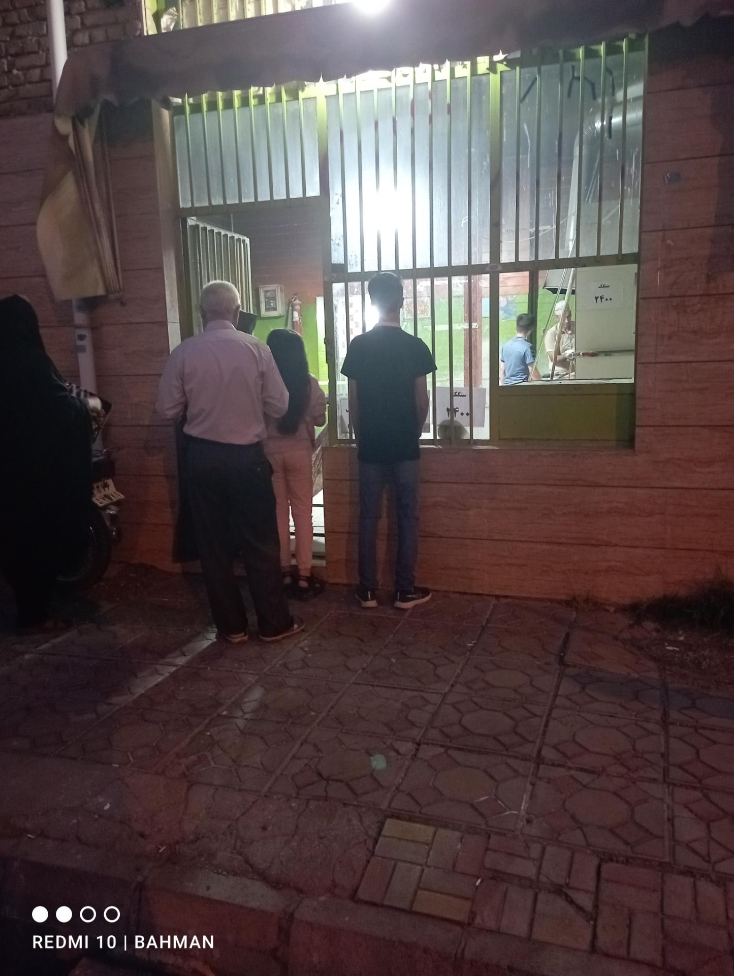عکس سنگک پزی صفا