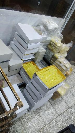 عکس پولک و نبات نارگل