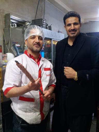 نان داغ کباب داغ علی