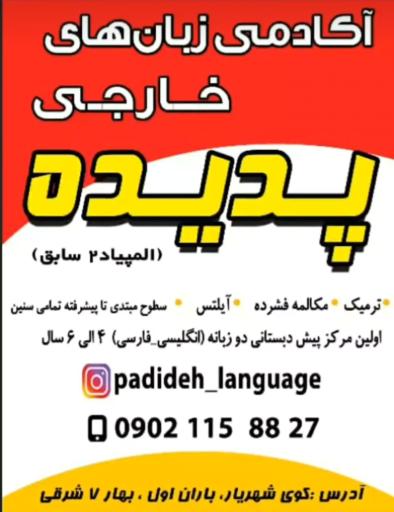 عکس آموزشگاه زبان پدیده