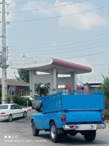 عکس پمپ گاز CNG شهرداری دابوشت