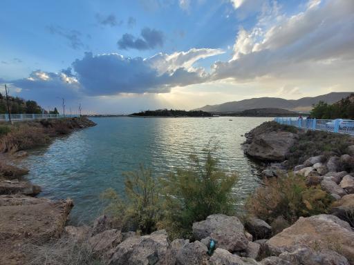 عکس دریاچه امند