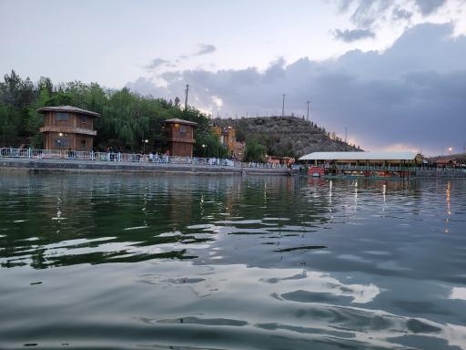 عکس دریاچه امند