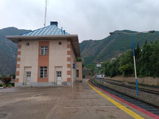 عکس ایستگاه راه آهن ورسک