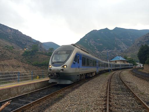 عکس ایستگاه راه آهن ورسک