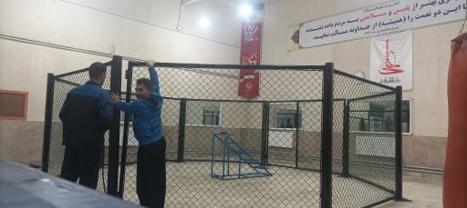 عکس کلاس آموزش موی تای و mma مهدی جعفری 