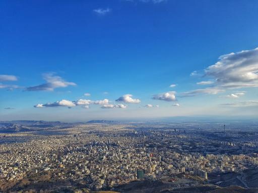 عکس مسیر قله توچال