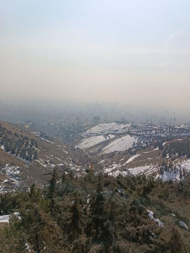 عکس مسیر قله توچال