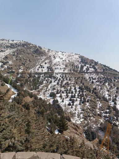 عکس مسیر قله توچال