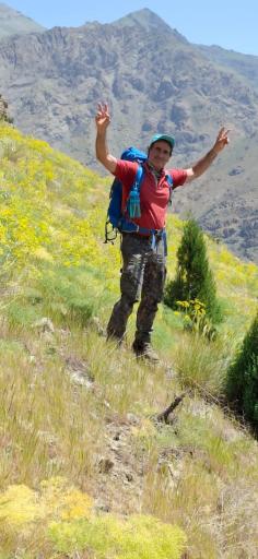 عکس مسیر قله توچال