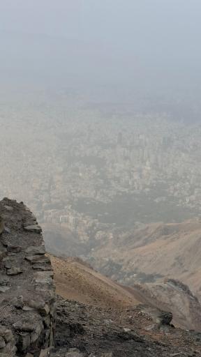 عکس مسیر قله توچال