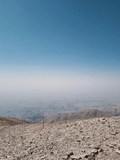 عکس مسیر قله توچال