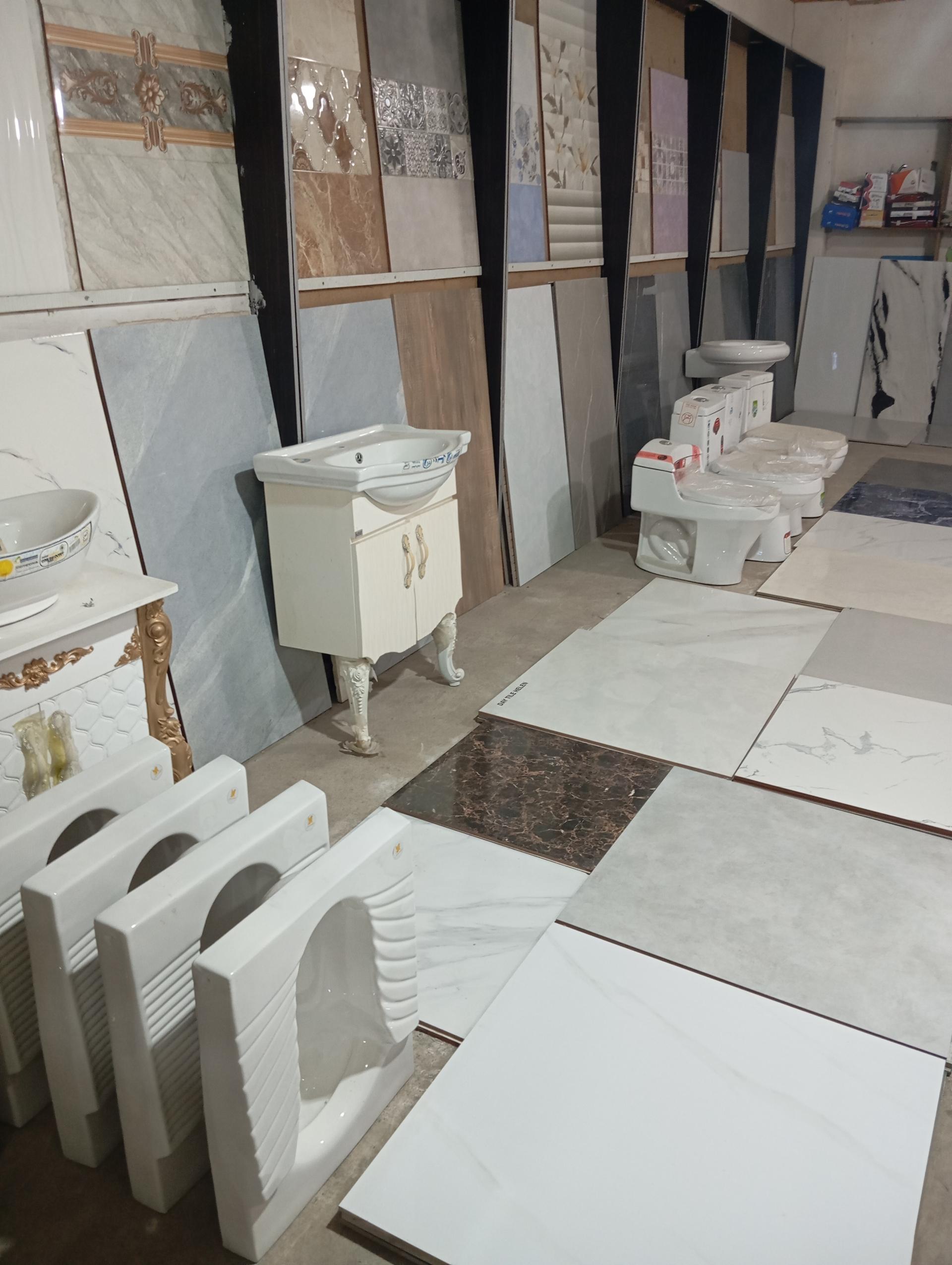 عکس سرامیک و کاشی سنگ سبز