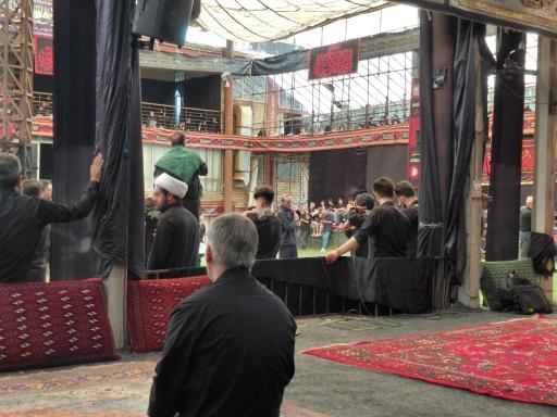 عکس حسینیه  آیت الله ابن الرضا