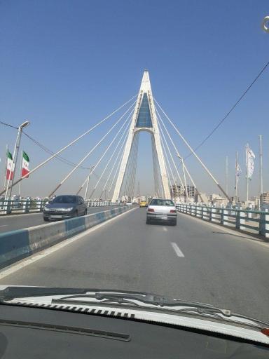 عکس پل کابلی غدیر