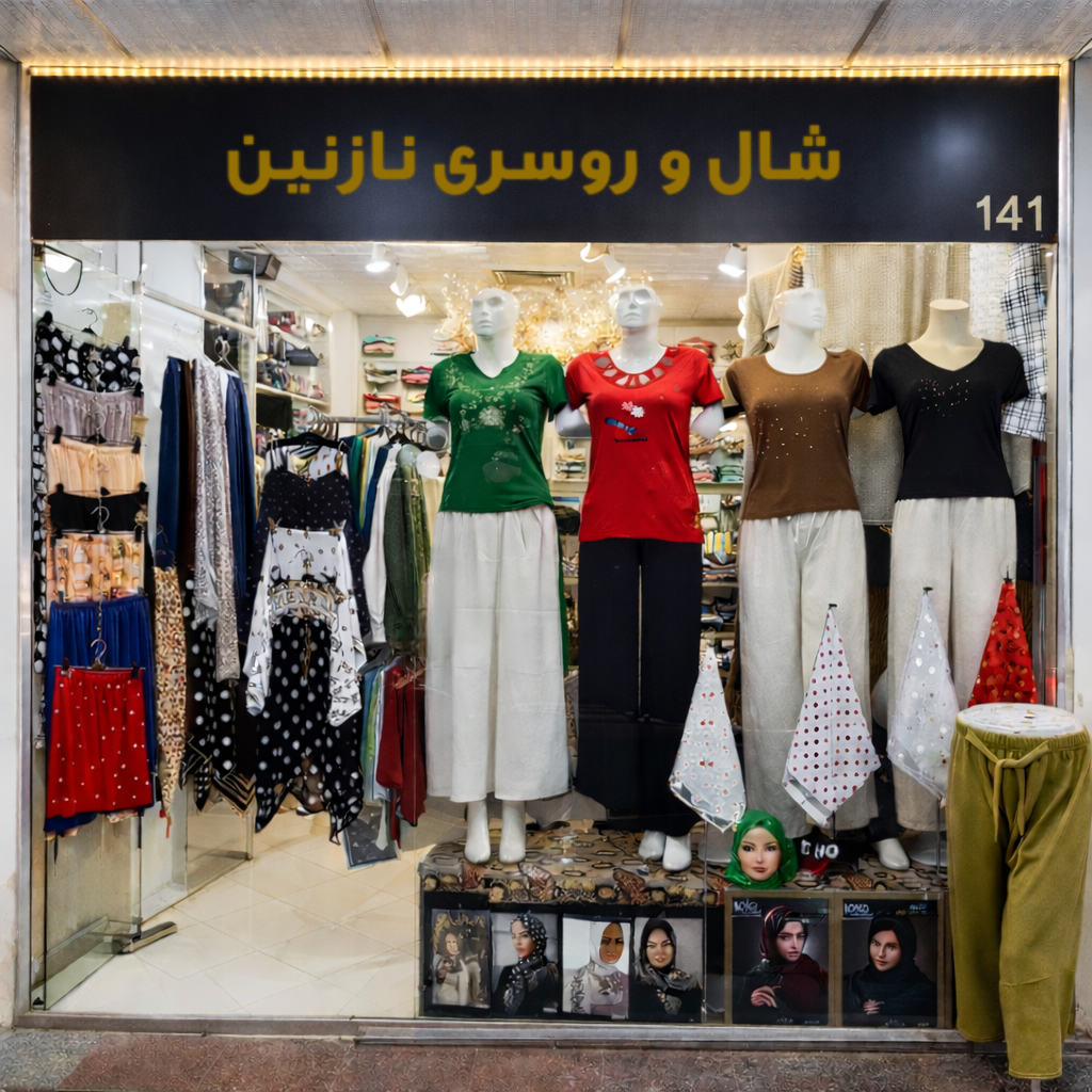 عکس شال و روسری نازنین
