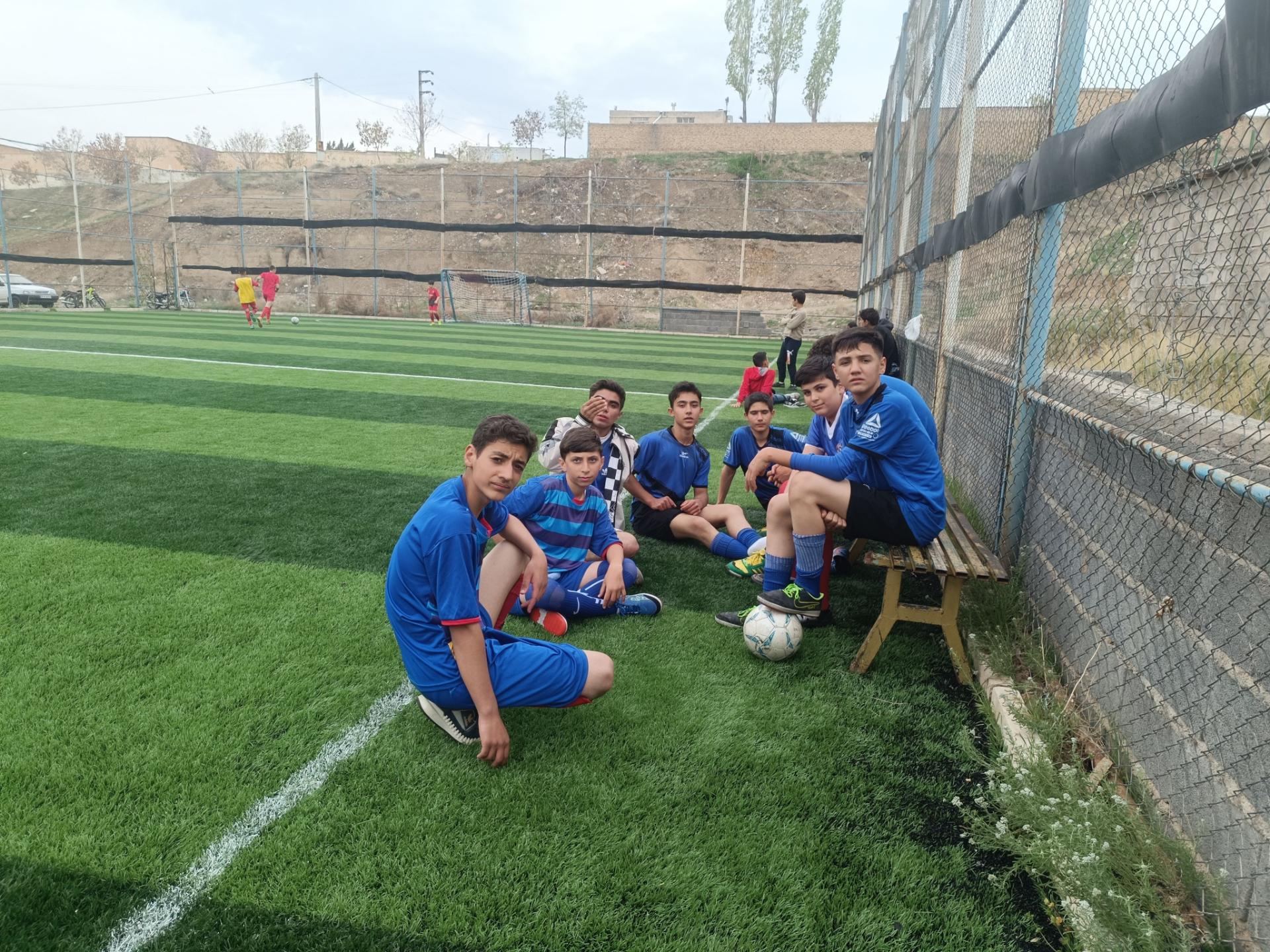 عکس چمن طبیعی ورزشی دندی