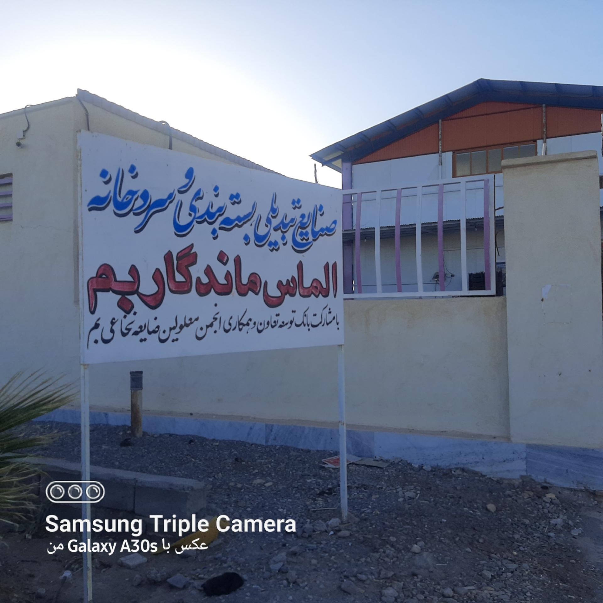 عکس سردخانه الماس ماندگار بم 