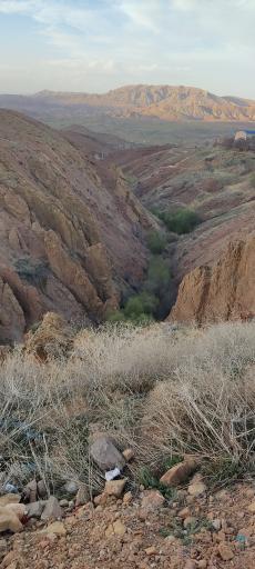 عکس پل معلق آوج قزوین