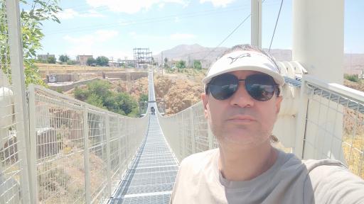 عکس پل معلق آوج قزوین