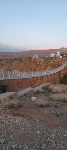 عکس پل معلق آوج قزوین