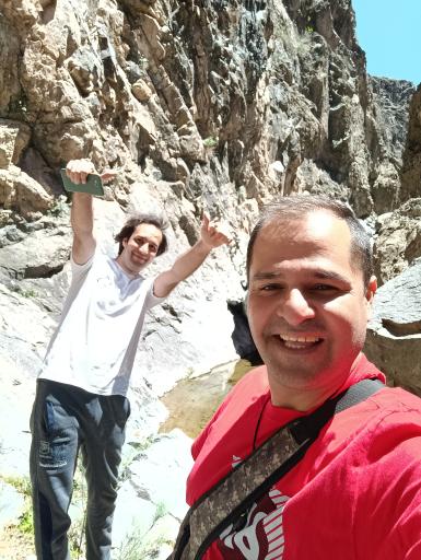 عکس آبشار خرجال