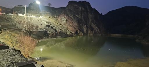 عکس دریاچه سد بند دره بیرجند