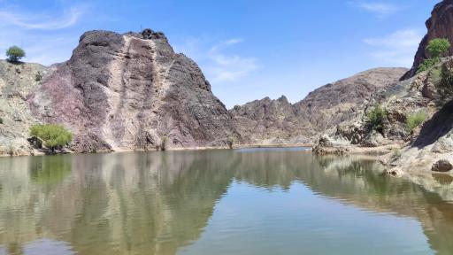 عکس دریاچه سد بند دره بیرجند