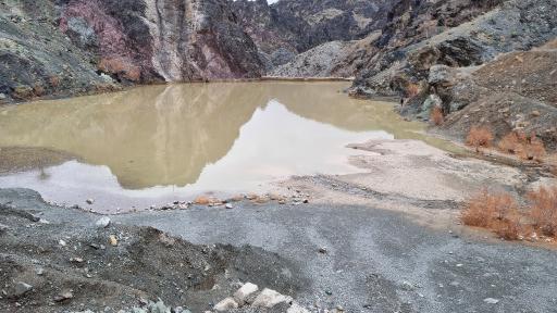 عکس دریاچه سد بند دره بیرجند