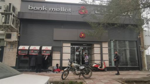 عکس بانک ملت شعبه سه راه گلستان اهواز