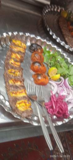 عکس کباب ساطوری بناب حیدربابا