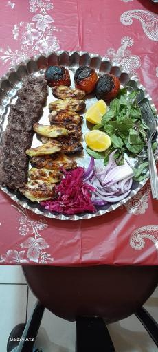 عکس کباب ساطوری بناب حیدربابا