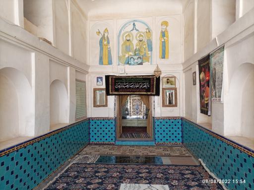 عکس مرقد مطهر امام زادگان حسین و زین الدین و قدمگاه حضرت خضر نبی