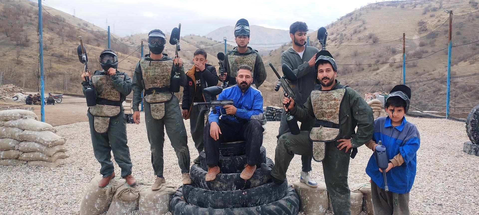 عکس پینت بال جوانرود