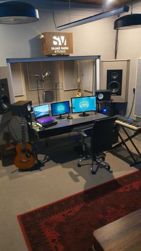 عکس استودیو صدابرداری سجاد وادین