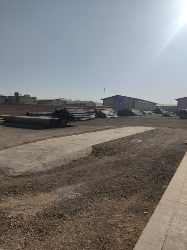 عکس انبار لوله های فولادی (رضا الماسی)