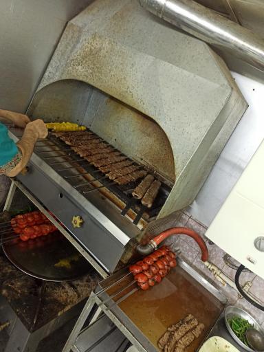 عکس چلوکبابی برگ سبز